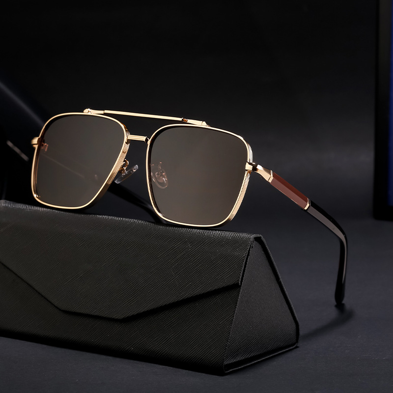 Sunglasses Men Fashion Glasses Square Luxe Femme Sunglasses Vintage - Image 6