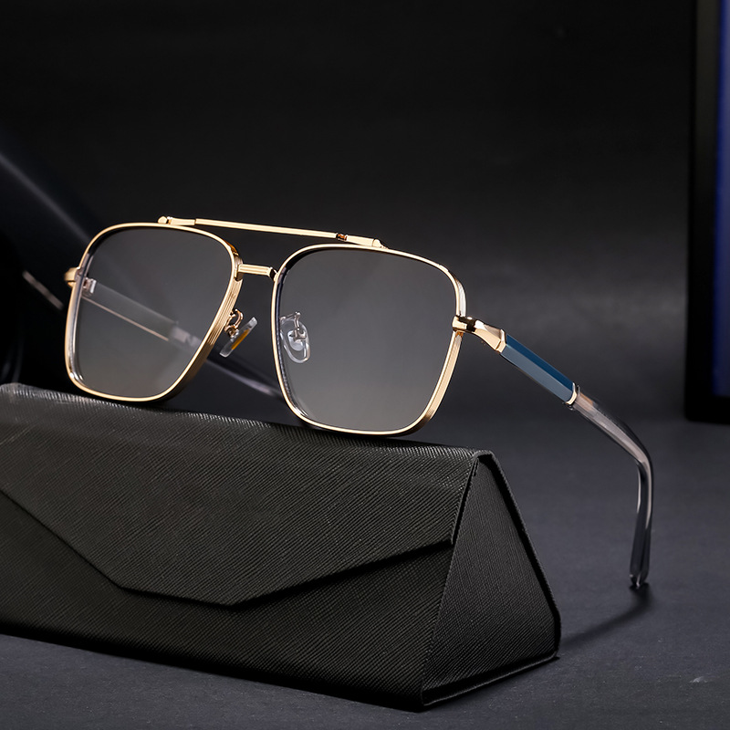 Sunglasses Men Fashion Glasses Square Luxe Femme Sunglasses Vintage - Image 8