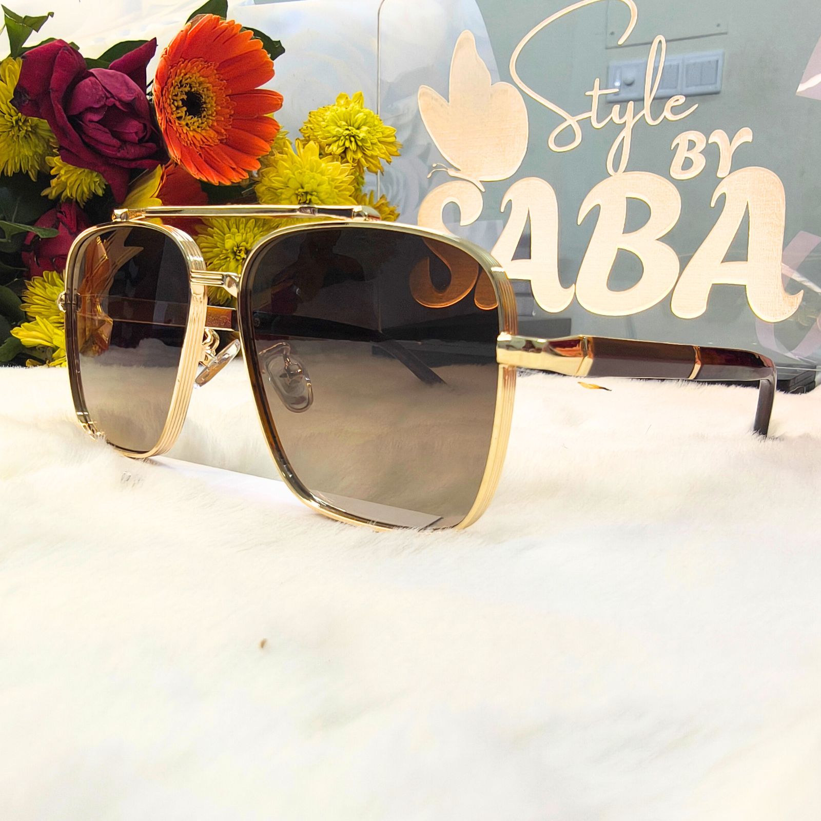 Sunglasses Men Fashion Glasses Square Luxe Femme Sunglasses Vintage - Image 11